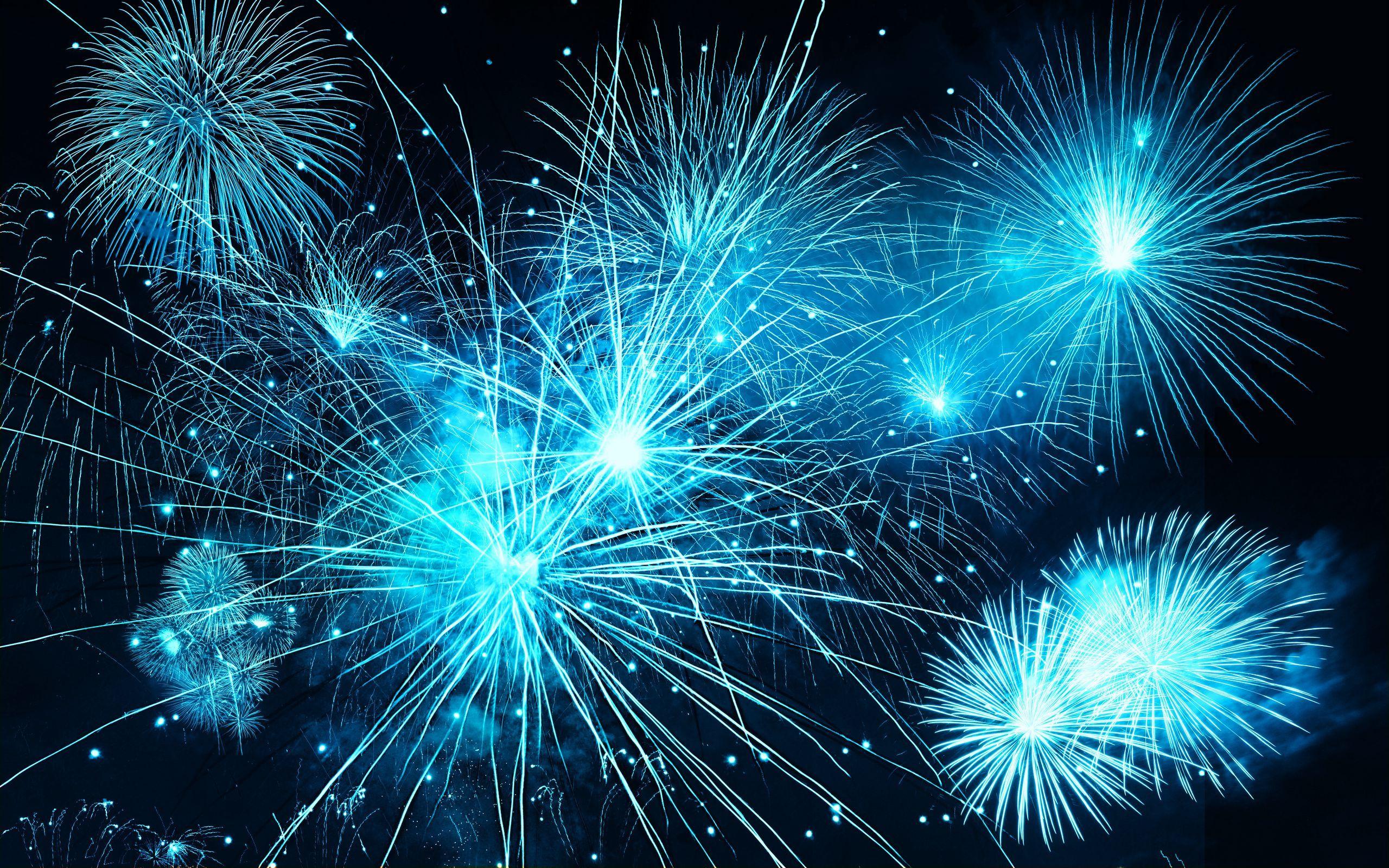 Blue Fireworks Wallpapers Top Free Blue Fireworks Backgrounds