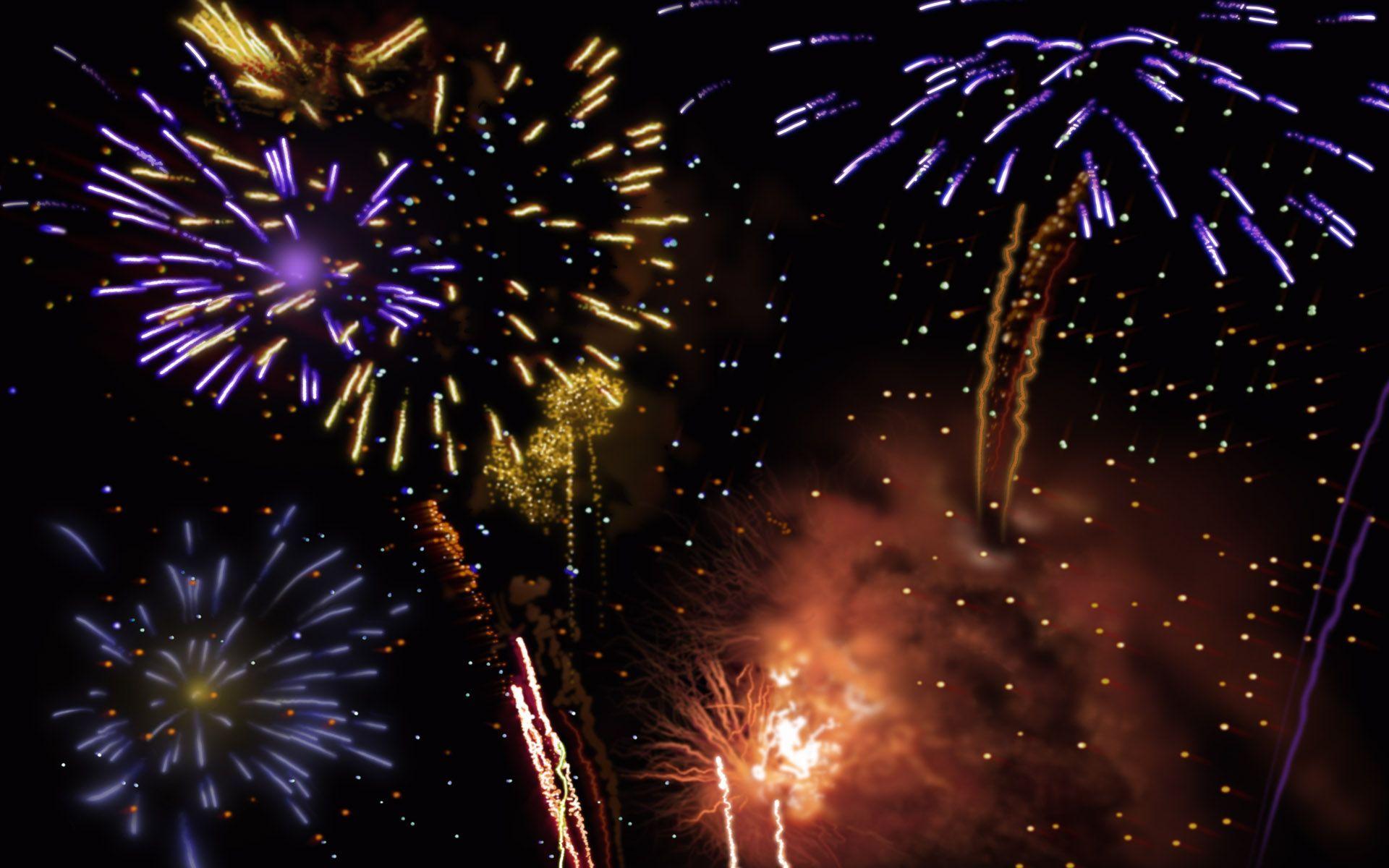 1920x1200 Awesome Animated Fireworks Wallpaper Photo #animated #fireworks