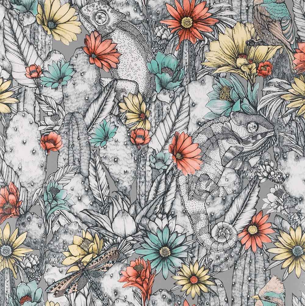 1000x1004 Cactus Garden Pale Taupe by Matthew Williamson : Brewers Home