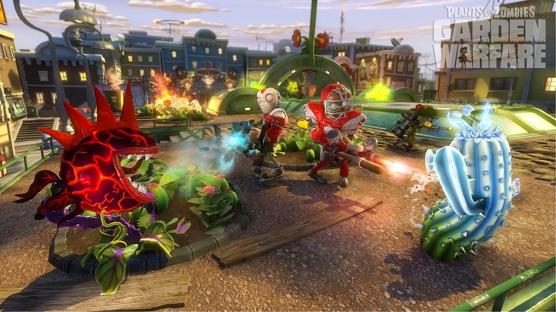 1920x1080 Plants vs. Zombies: Garden Warfare HD Wallpaper Showdownx1080