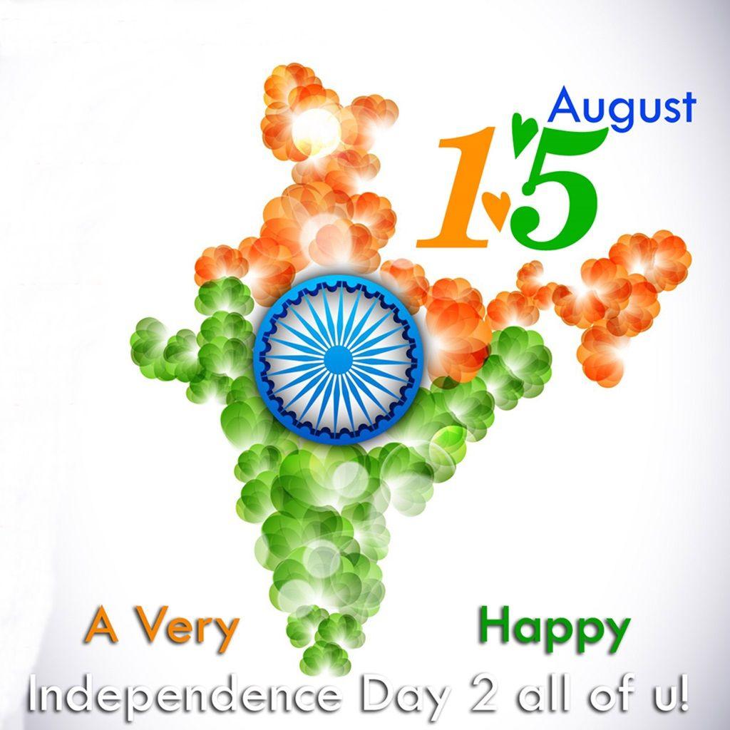 1024x1024 Happy Independence Day Latest Free Download HD Wallpaper