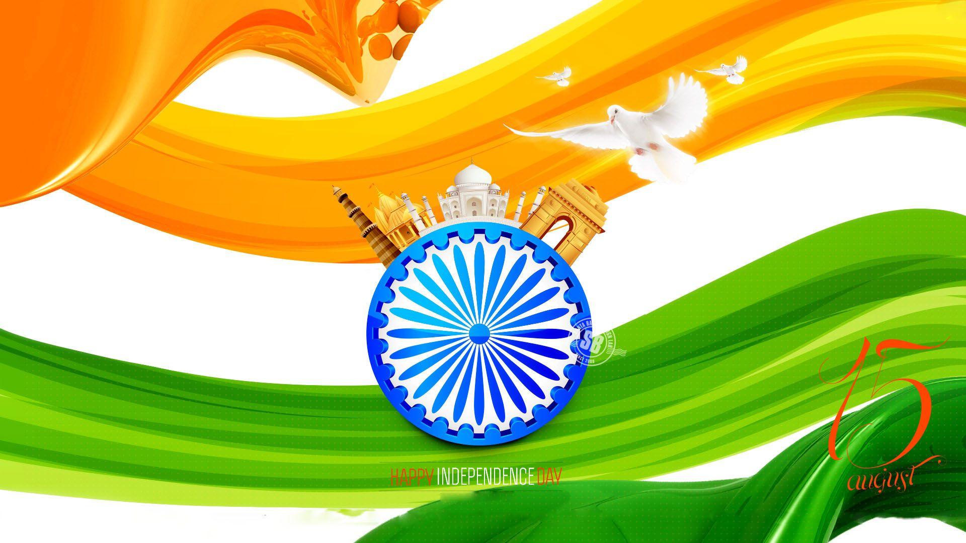 1920x1080 Happy Indian Independence Day 2019 (August 15th) Image, Quotes