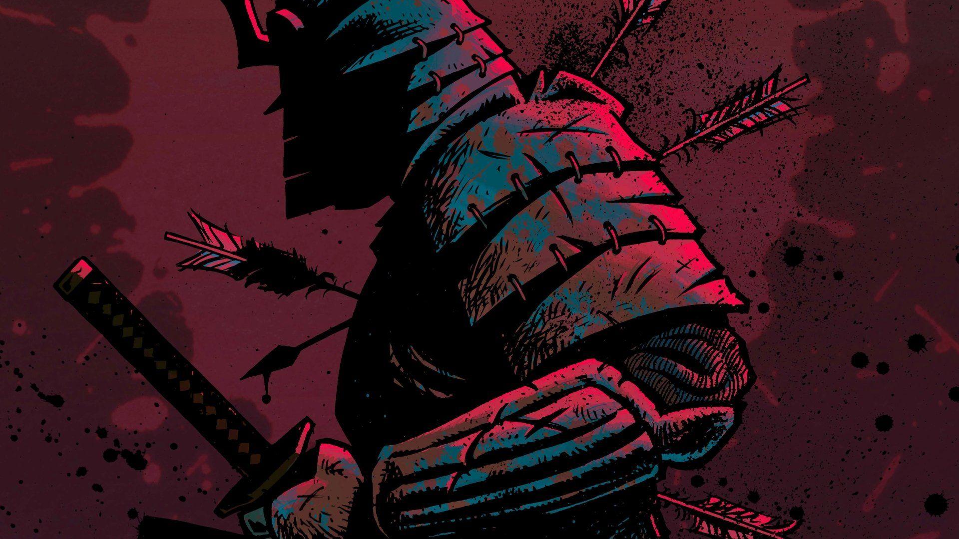 1920x1080 Samurai slasher 5k Retina Ultra HD Wallpaper. Background Image