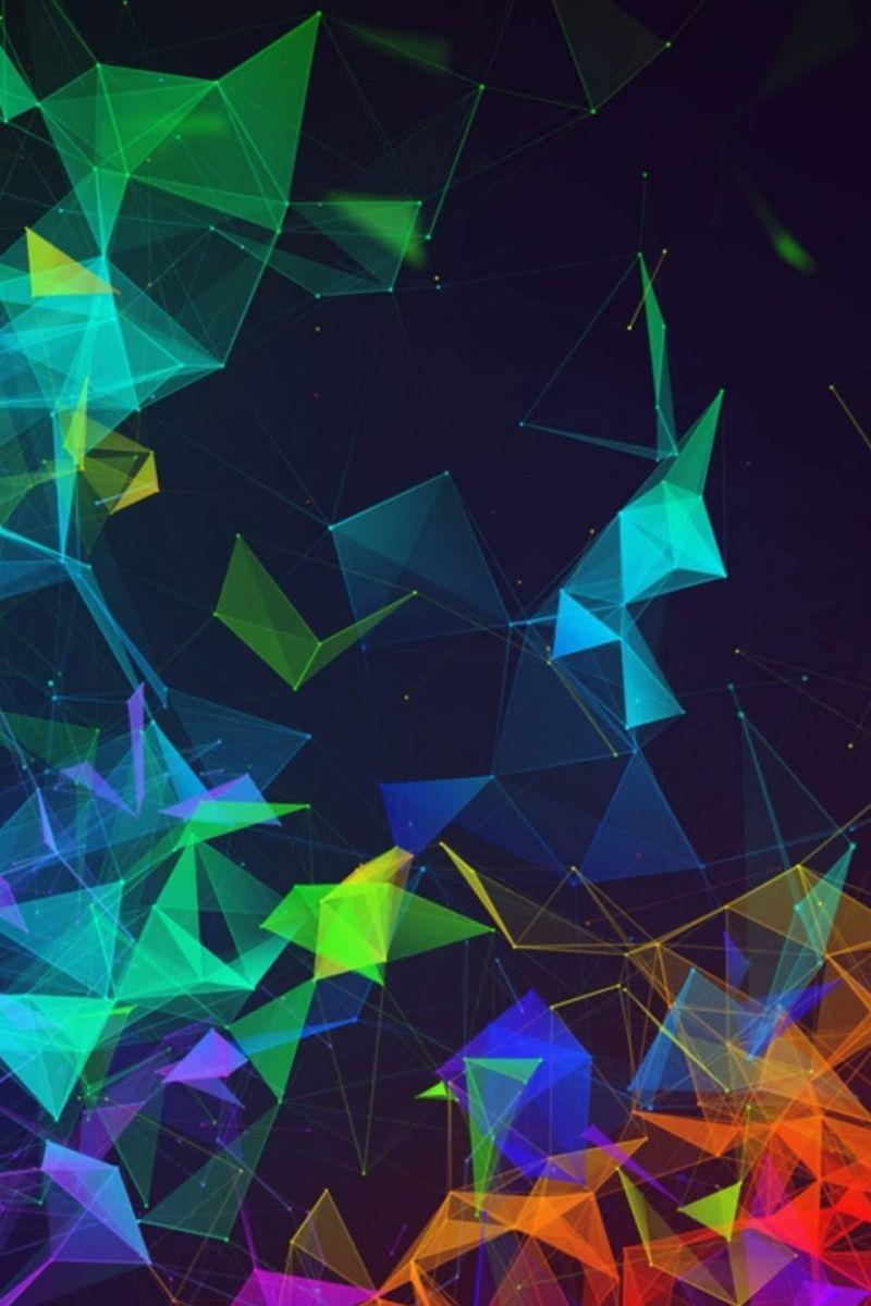 800x1200 Download Razer Phone abstract, colorful, HD Apple iPhone