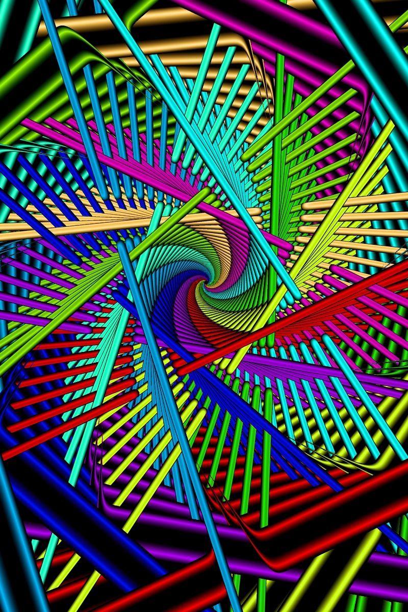 800x1200 Download Wallpaper 800x1200 Rotation, Bright, Multi Colored Iphone