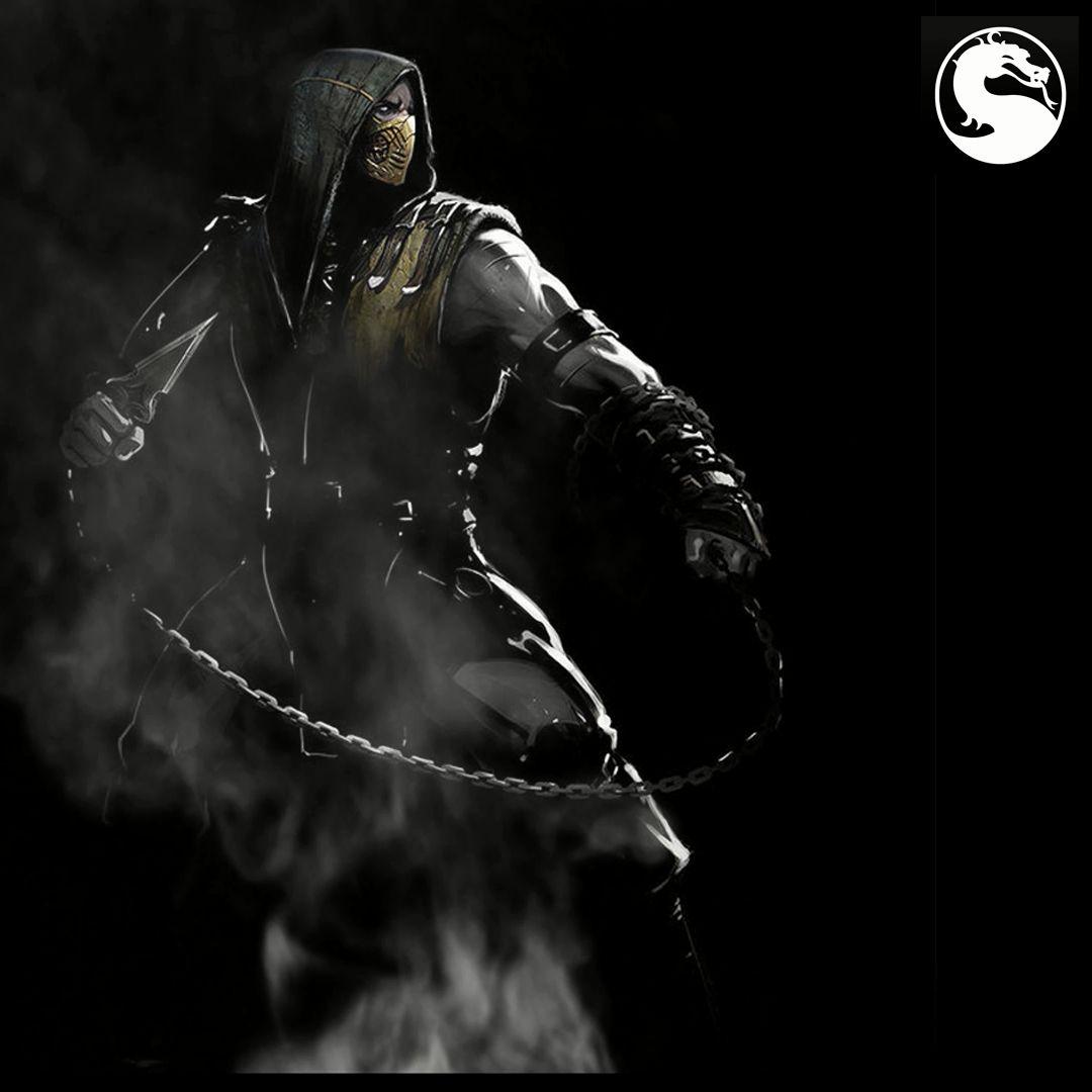 1080x1080 Steam Workshop::MKX Simple Scorpion Wallpaper