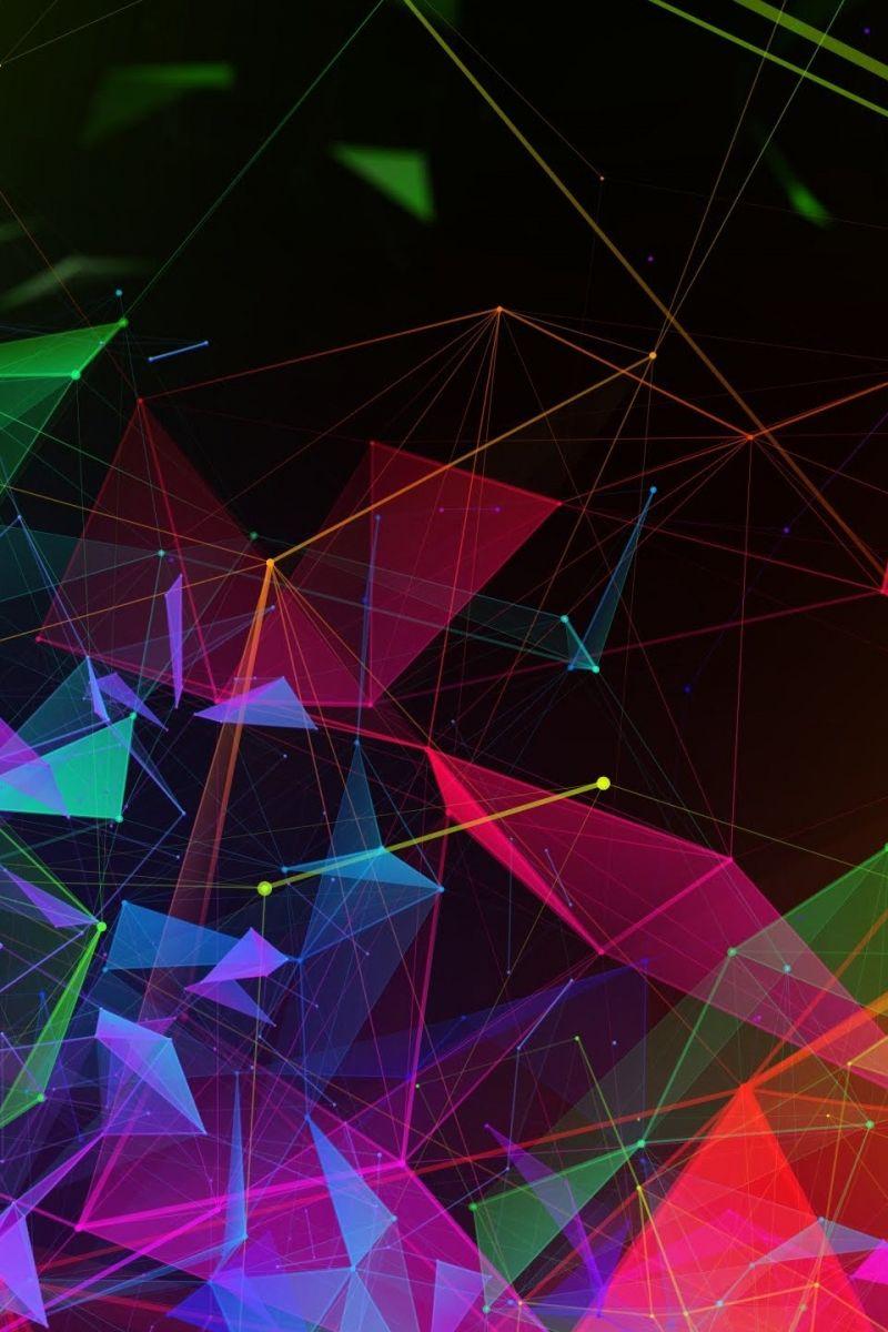 800x1200 Download Razer Phone abstract, colorful, HD Apple iPhone