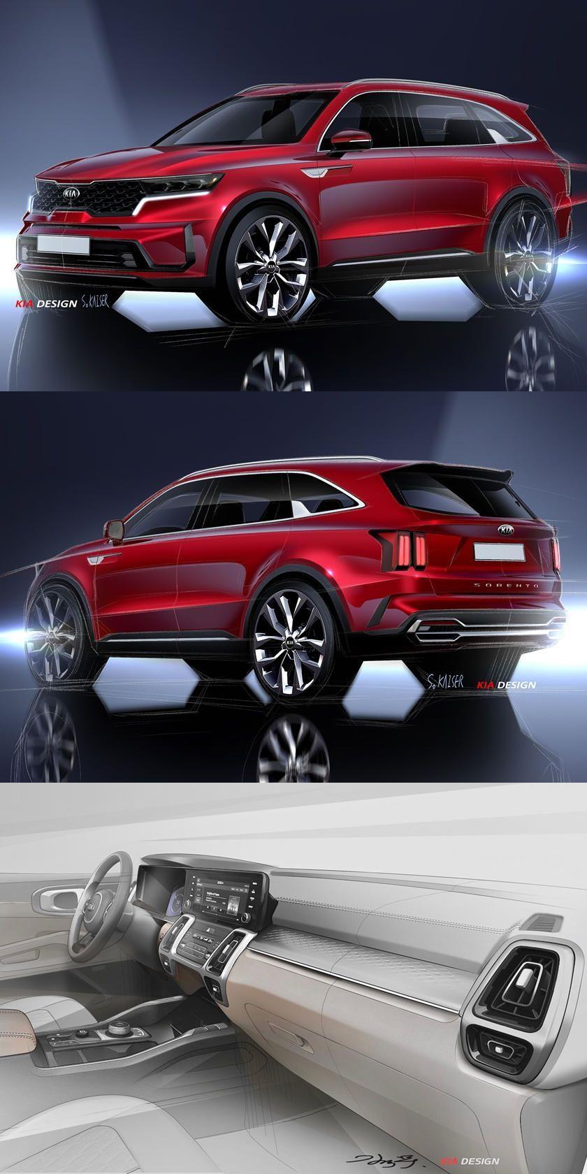 840x1680 Our Best Look Yet Inside The 2021 Kia Sorento. New set of teaser