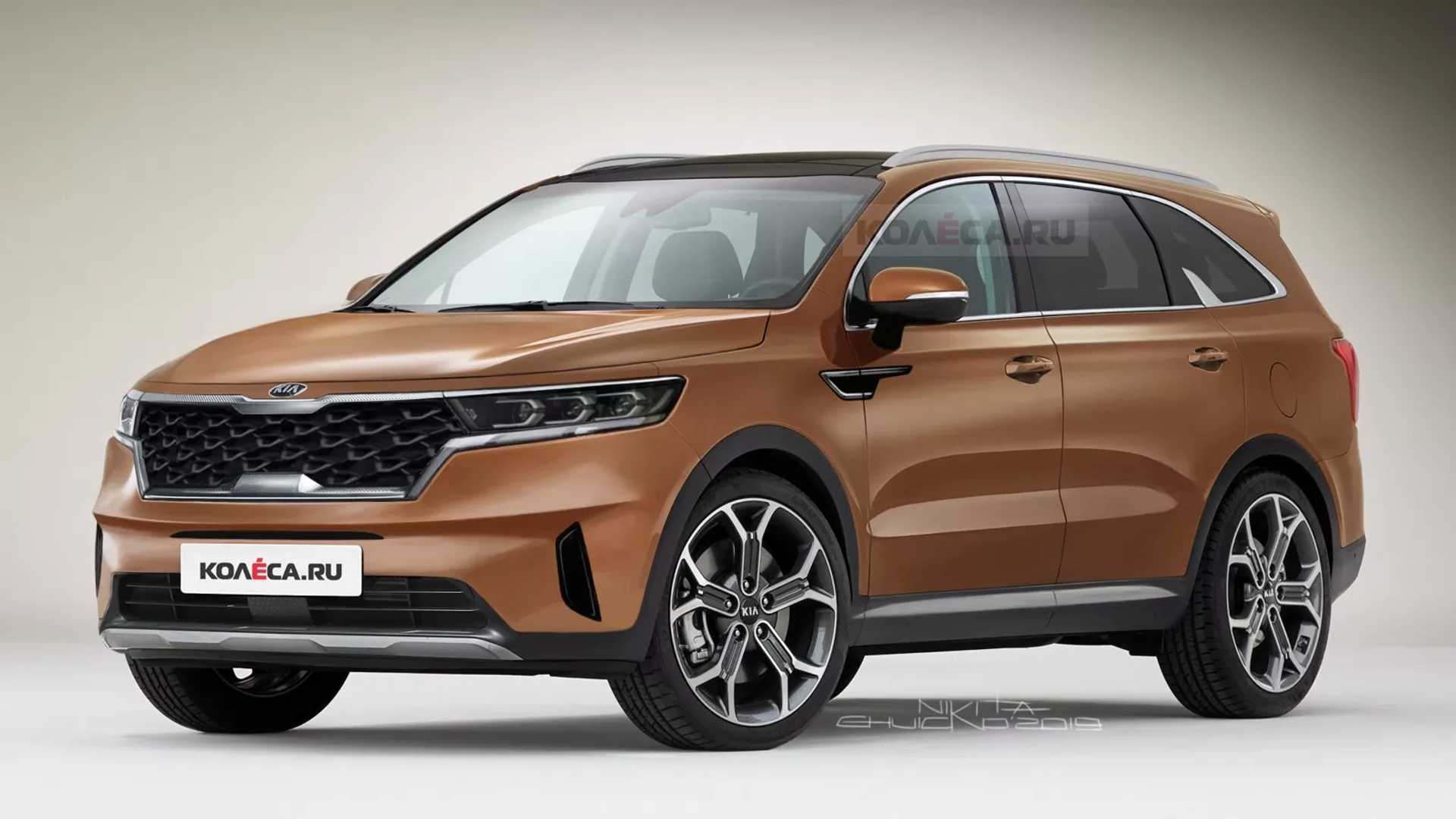 1920x1080 Kia Sorento Rendered To Imagine Upcoming Crossover Without Camo