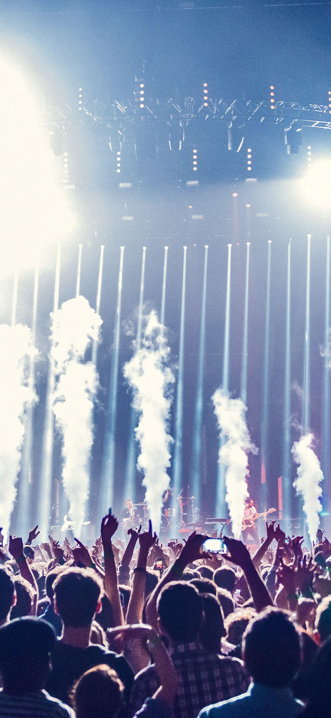 1125x2436 Party Concert City Nature Music Wallpaper