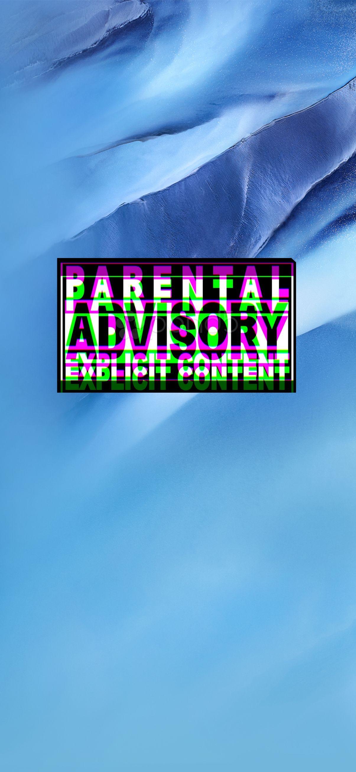 parental advisory iphone wallpaper