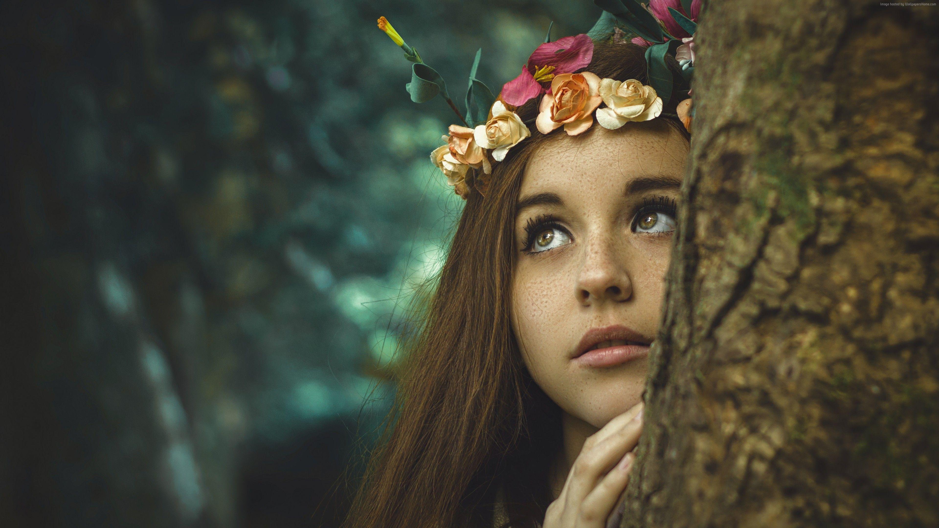 3840x2160 Wallpaper Face, crown, royal, model, photo, 4K, Girls Wallpaper Download Resolution 4K Wallpaper