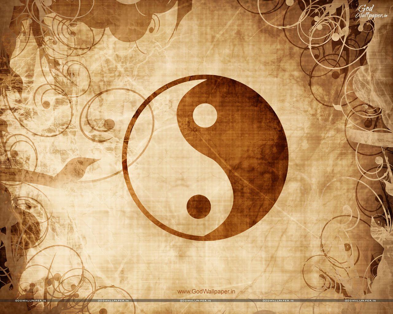 1280x1024 Yin Yang Symbol Wallpaper for Facebook