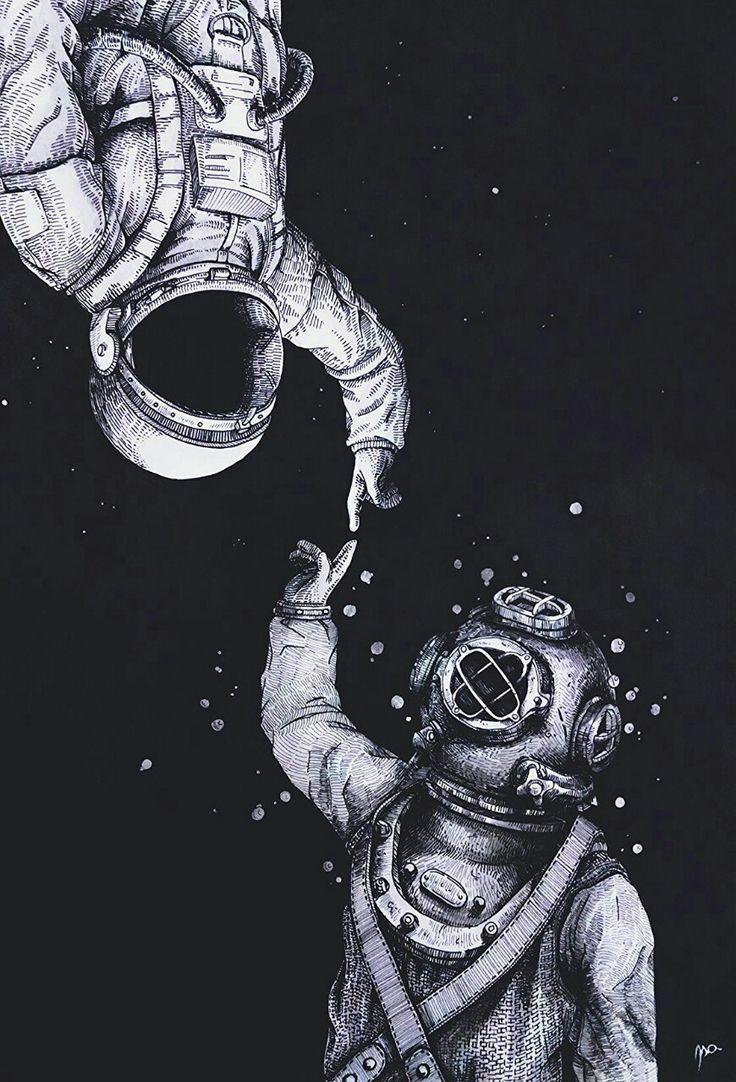 Trippy Astronaut in Space Wallpapers - Top Free Trippy Astronaut in