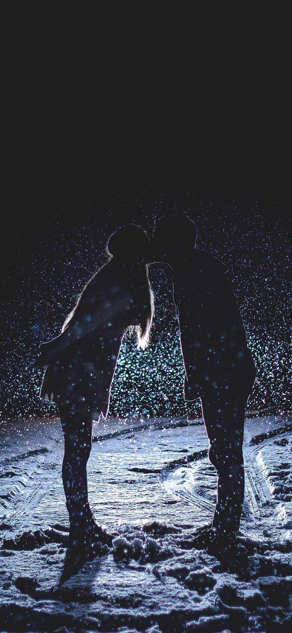 1125x2436 Best Kiss iPhone X HD Wallpaper