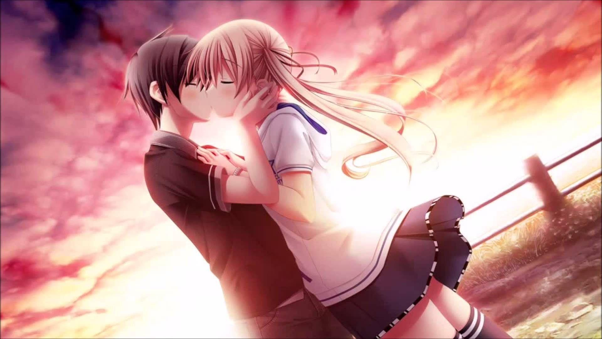 1920x1080 Anime Kiss Wallpaper Image