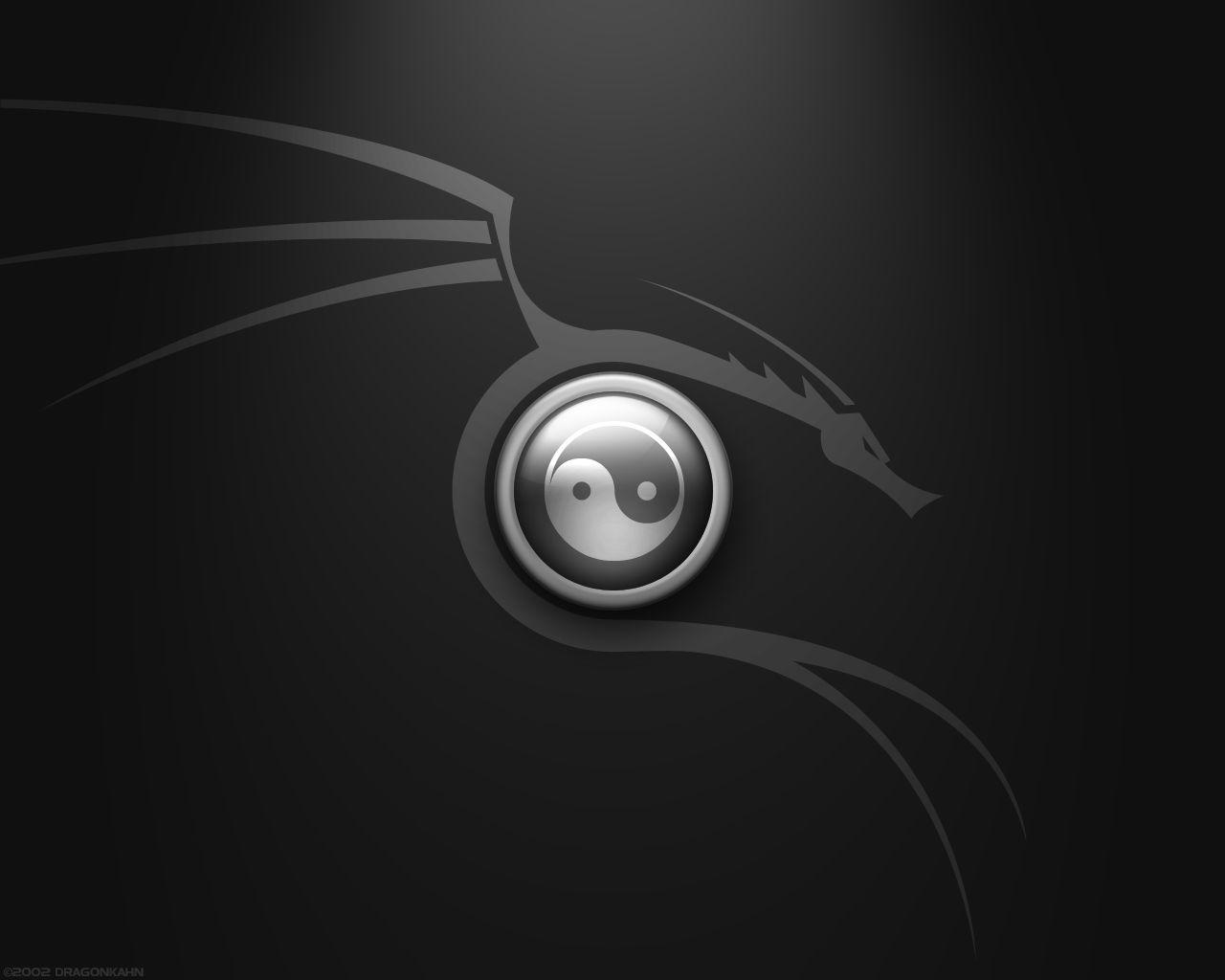 1280x1024 Dragon Yin Yang Wallpaper (1280x 31.78 Kb)