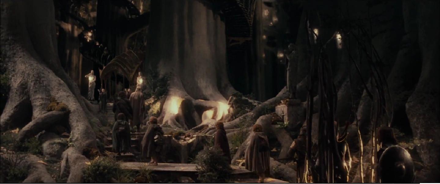 1439x604 Lothlórien Wallpaper