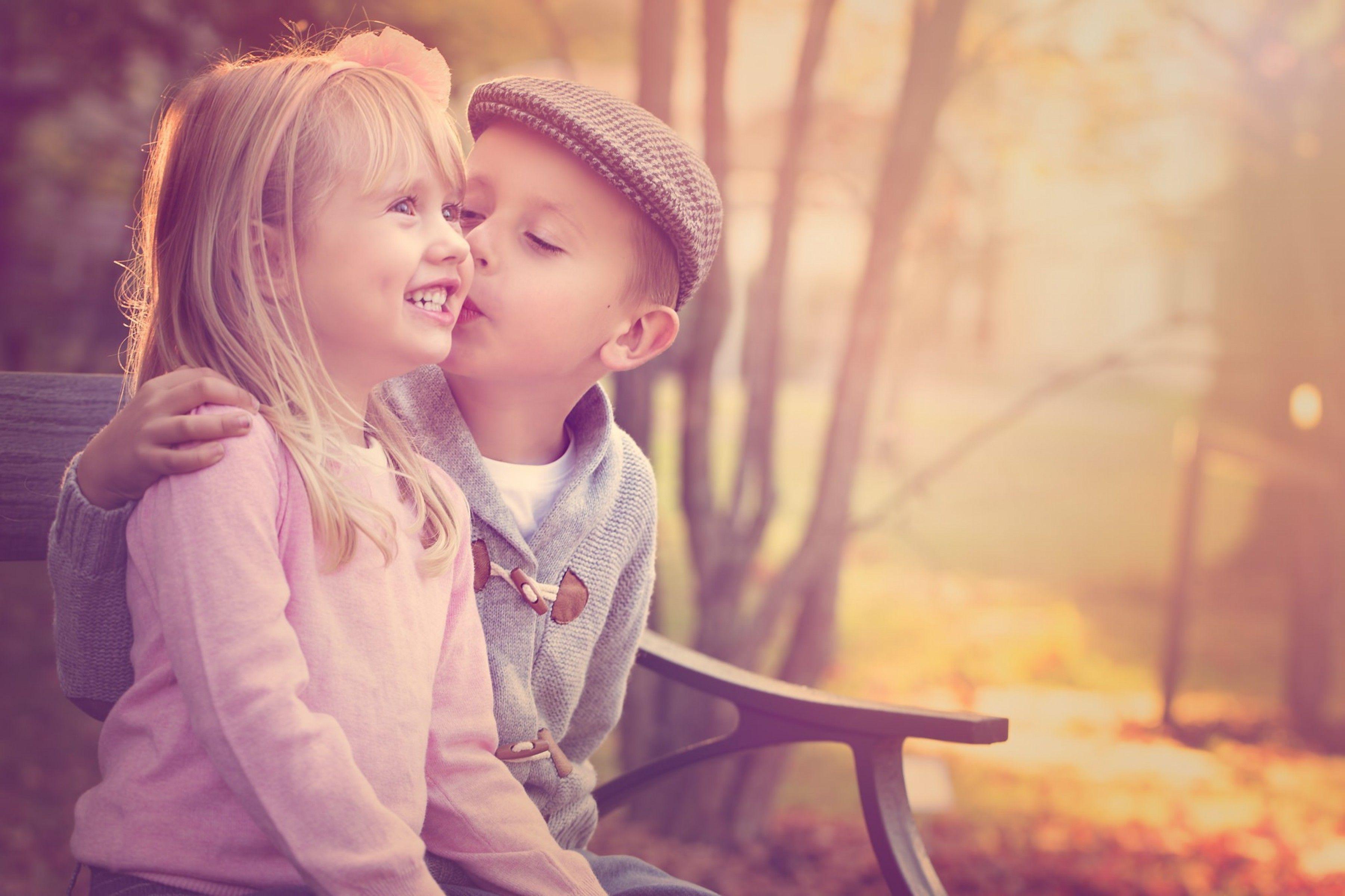 3601x2400 Cute boy And Girl Kiss wallpaper.com • 4K 5k