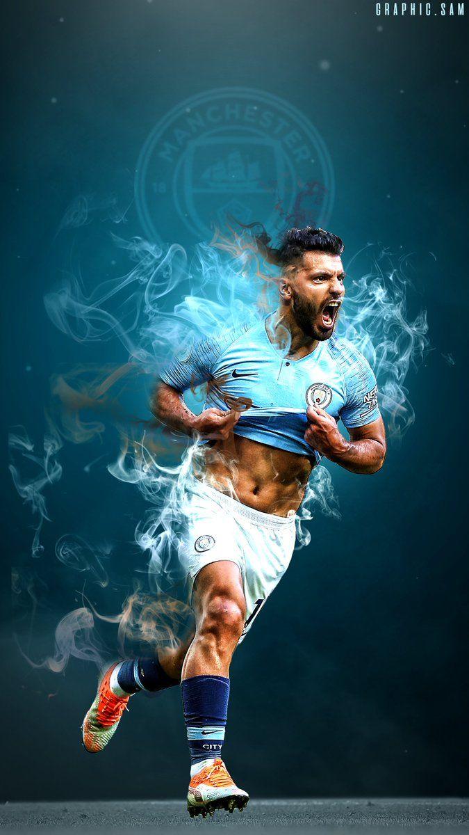 675x1200 GraphicSam #Aguero Phone Wallpaper. Likes