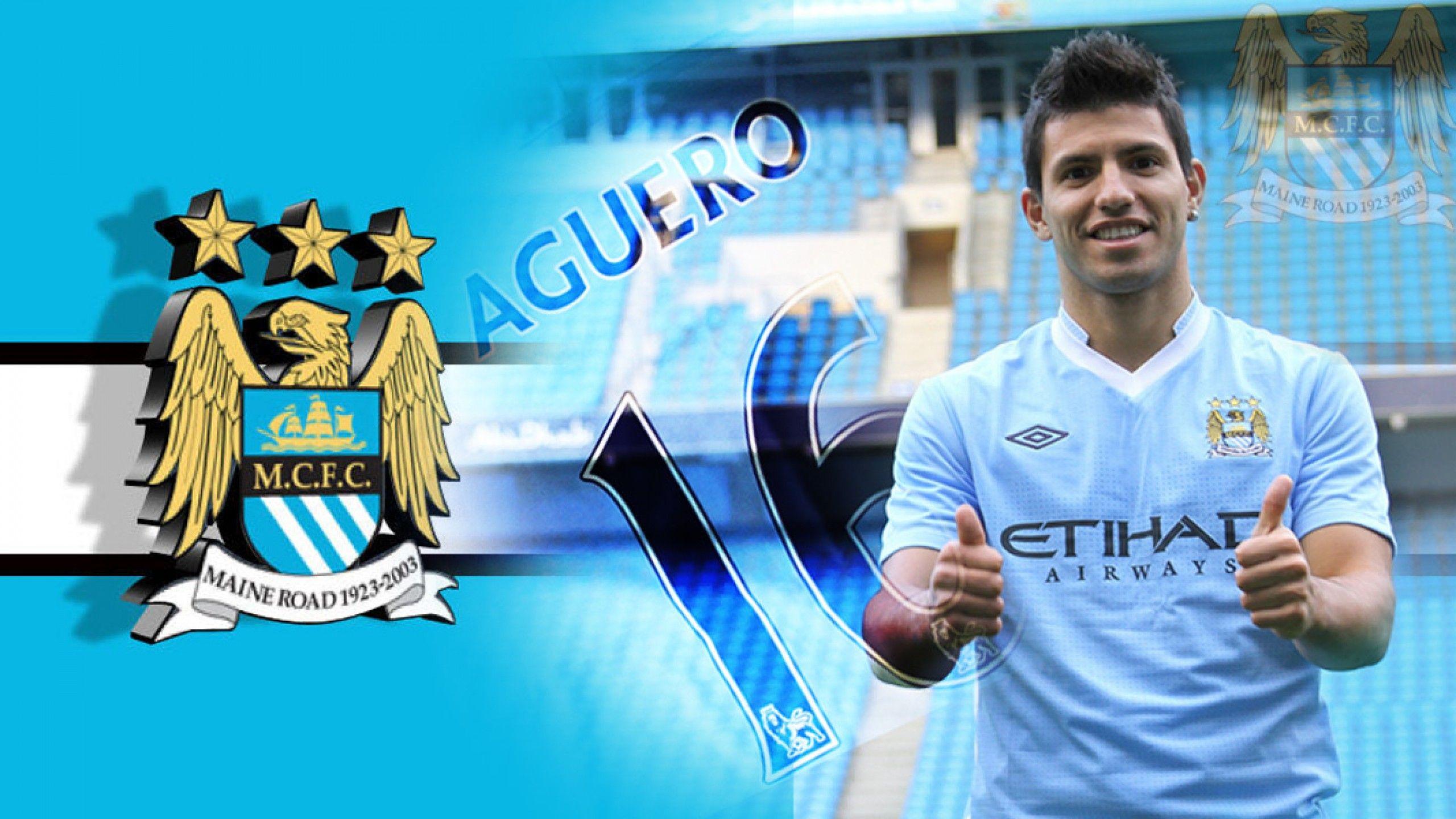 2560x1440 Sergio Aguero Wide Screen Wallpaper HD 1935 - Sergio Aguero HD