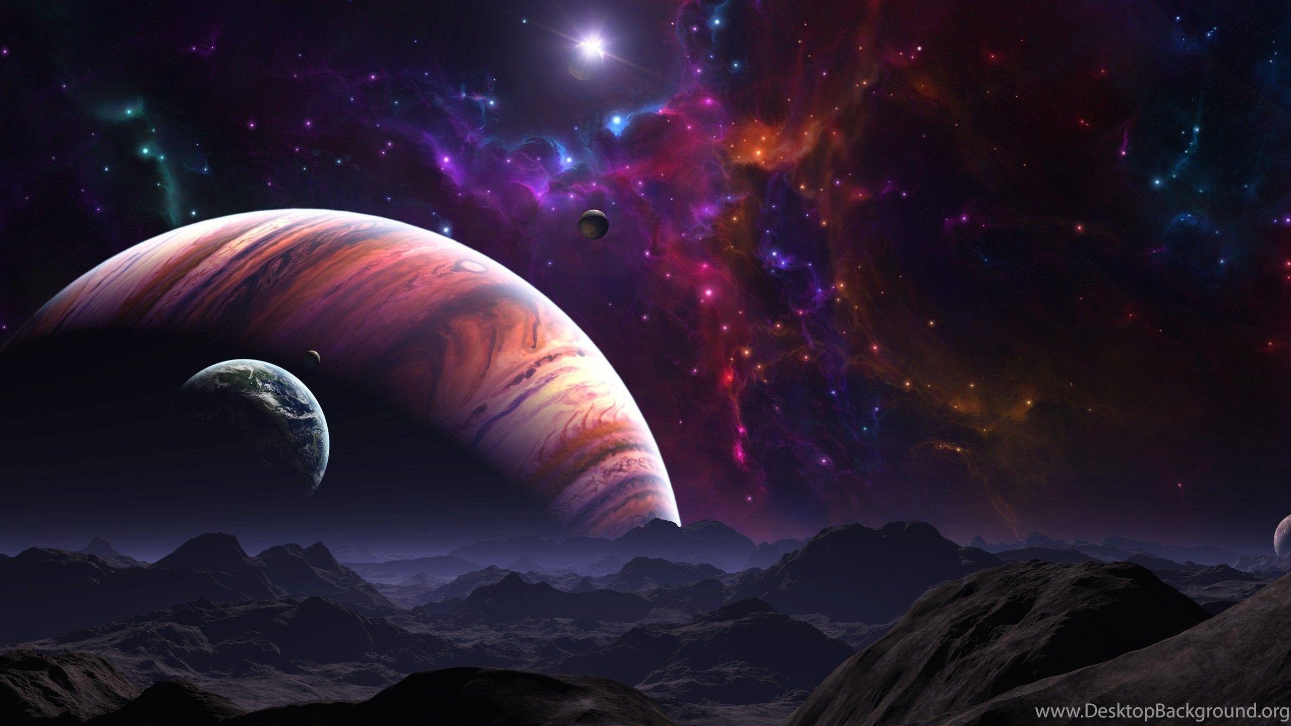2560x1440 Trippy Space Wallpaper Picture Desktop Background