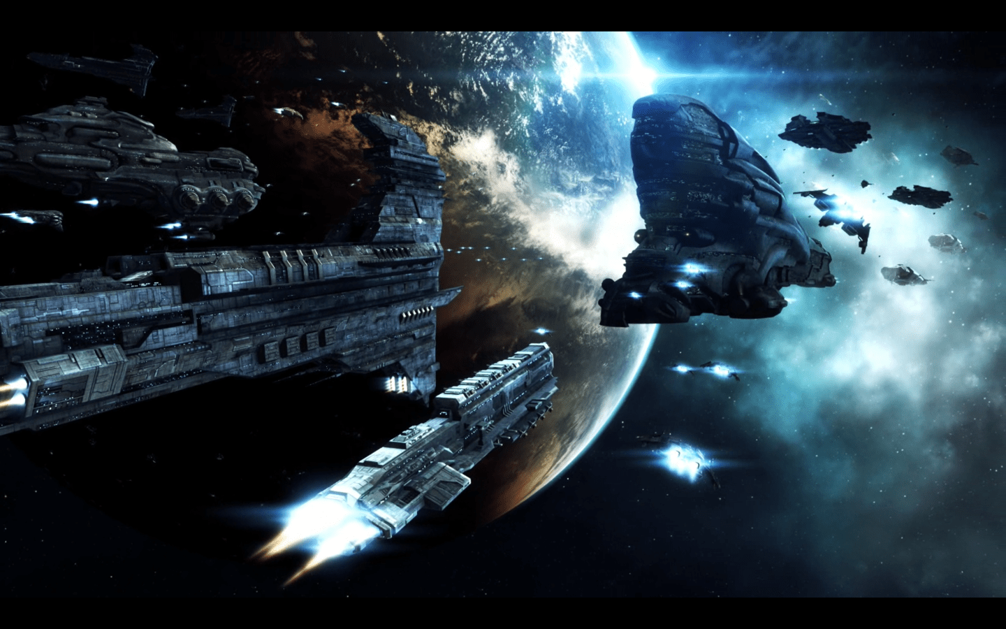 EVE Online Space Battle Game 4K Wallpaper iPhone HD Phone #5480i