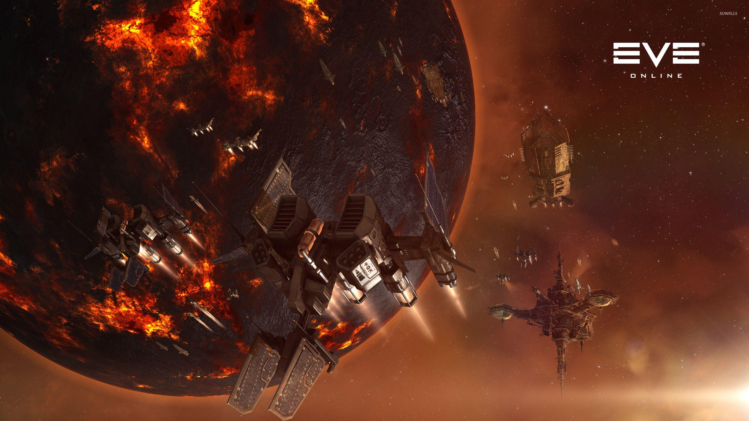 EVE Online Space Battle Game 4K Wallpaper iPhone HD Phone #5480i