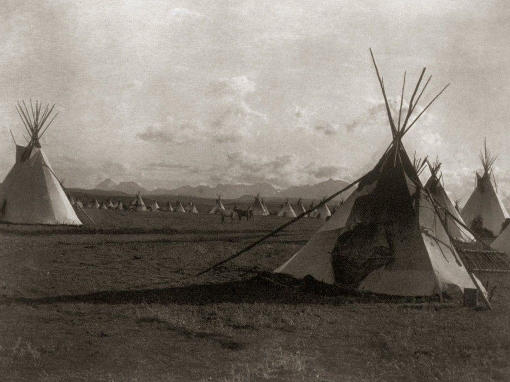1024x768 Native American Indian Picture: Blackfoot Indian Tribe Picture