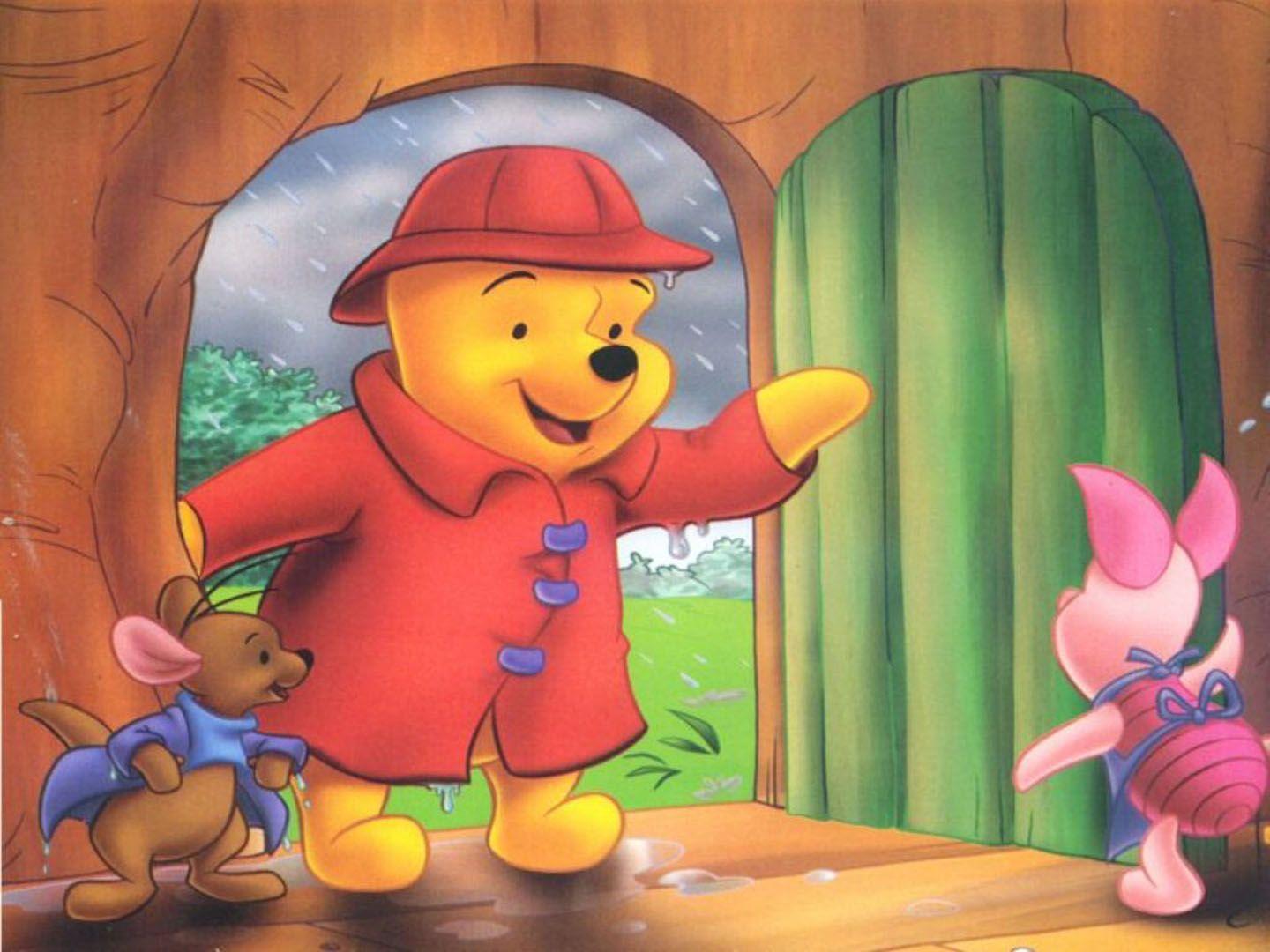 1440x1080 Winnie The Poo In Mackintosh