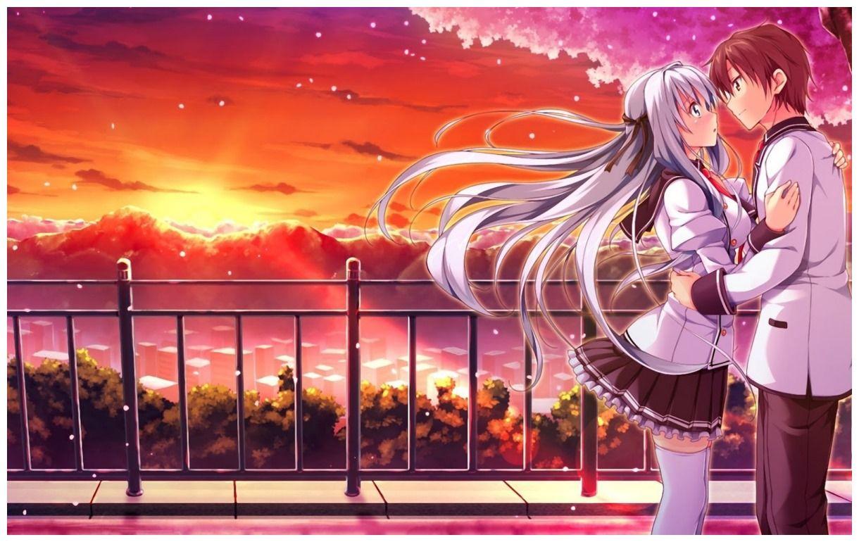 1220x770 Free download Romantic amp Emotional Couples Anime Full HD Wallpaper HD [1220x770] for your Desktop, Mobile