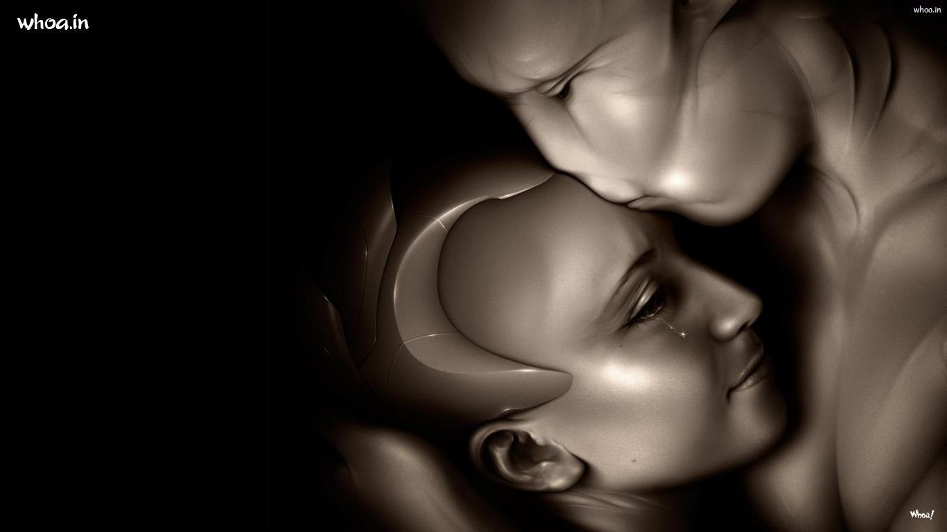 1366x768 Free download Emotional Dark Wallpaper And Also 3D HD 1366x768