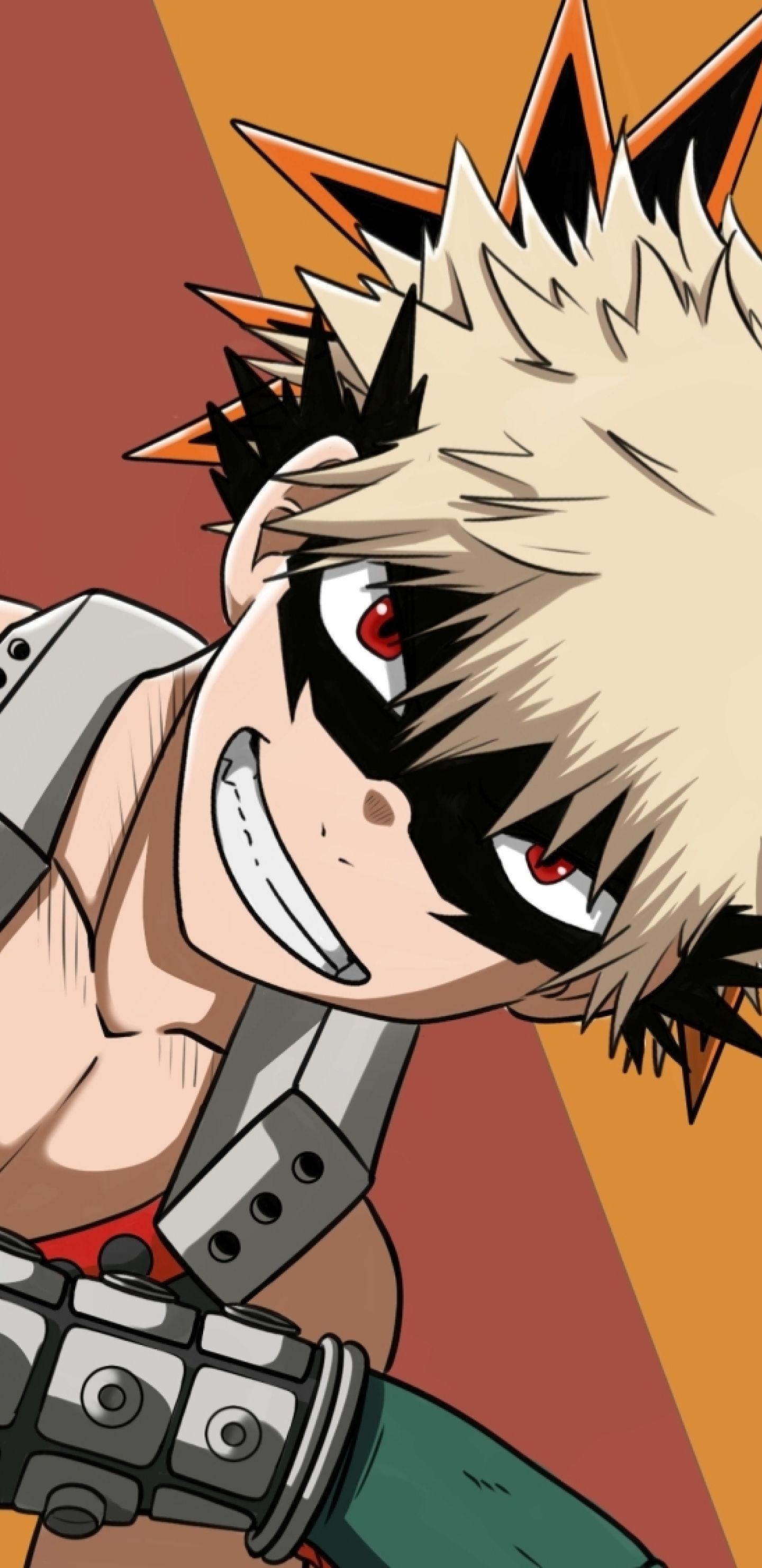 1440x2960 Katsuki Bakugou From My Hero Academia Samsung Galaxy