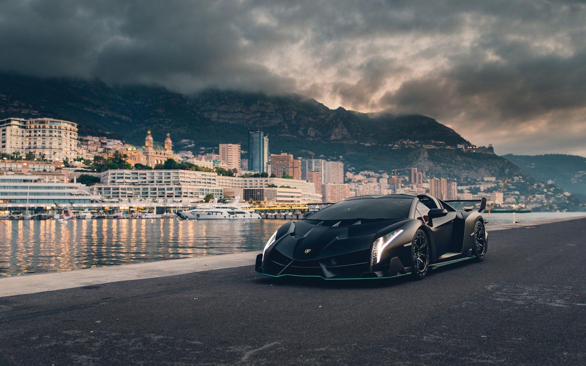 1920x1200 Another Lamborghini Veneno Roadster Listed for Auction