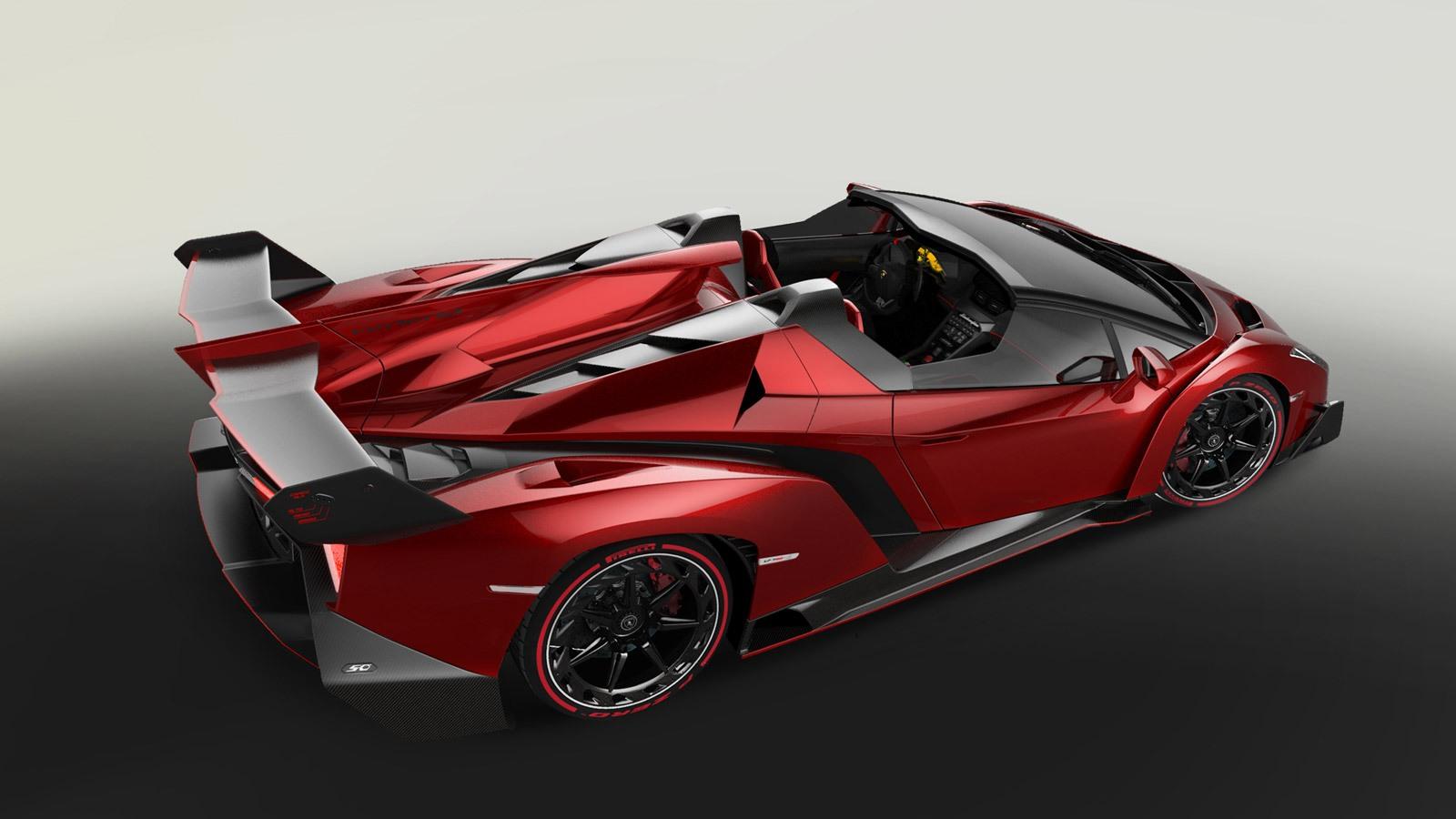 1600x900 Lamborghini Veneno Roadster Revealed