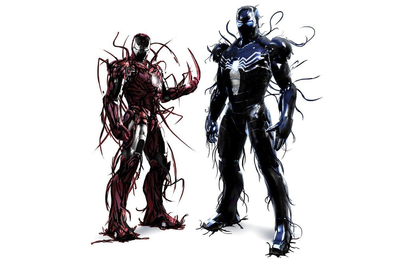 1332x850 Wallpaper Iron Man, Marvel, Venom, Symbiote image for desktop