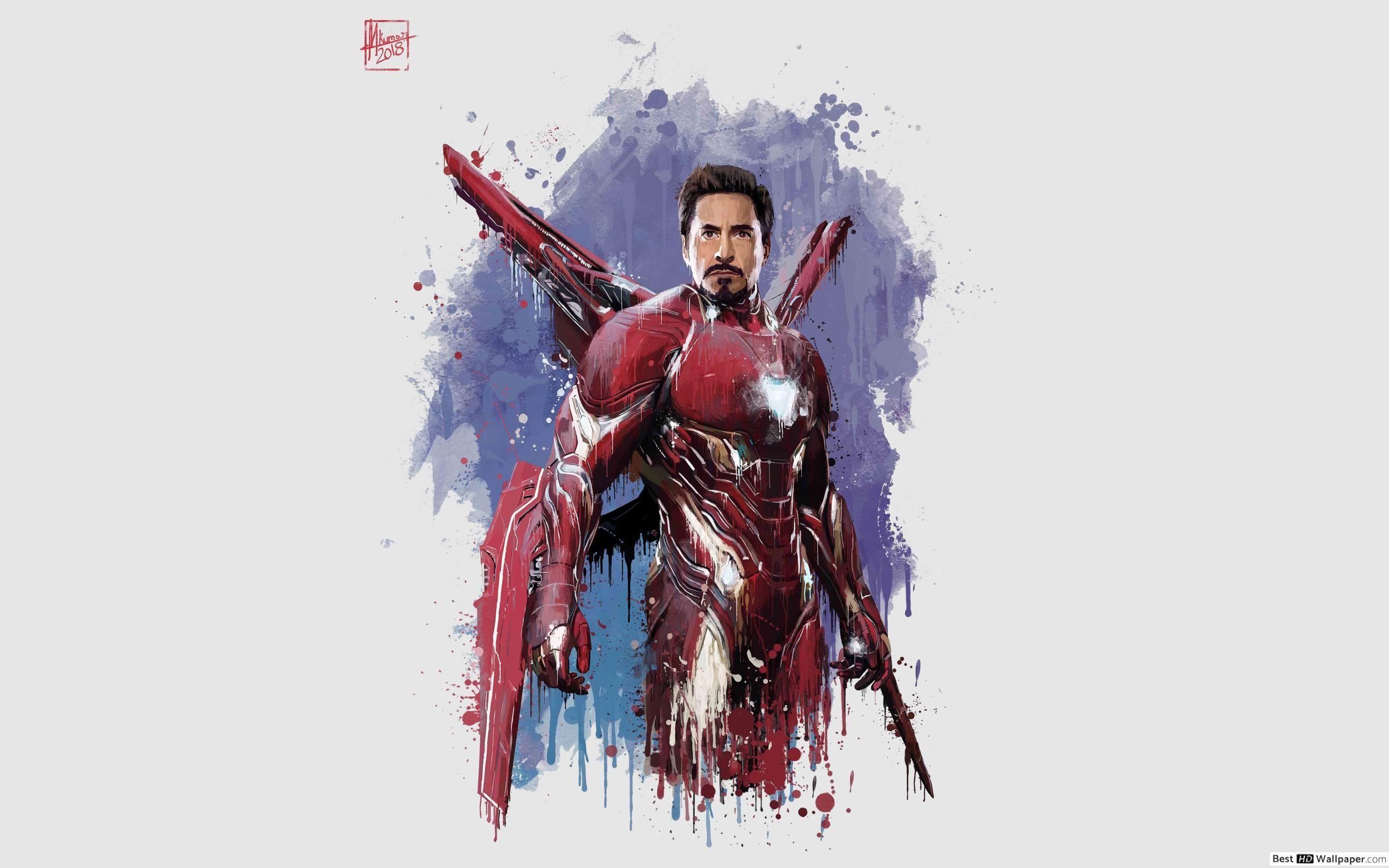2560x1600 Robert Downey Jr. Ironman drawing HD wallpaper download