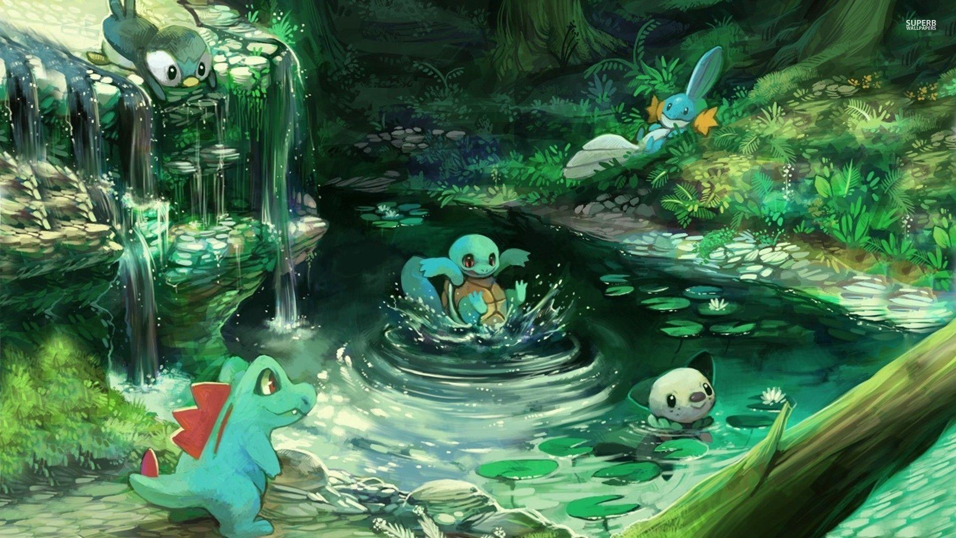 Pokemon Forest Wallpapers Top Free Pokemon Forest Backgrounds Wallpaperaccess