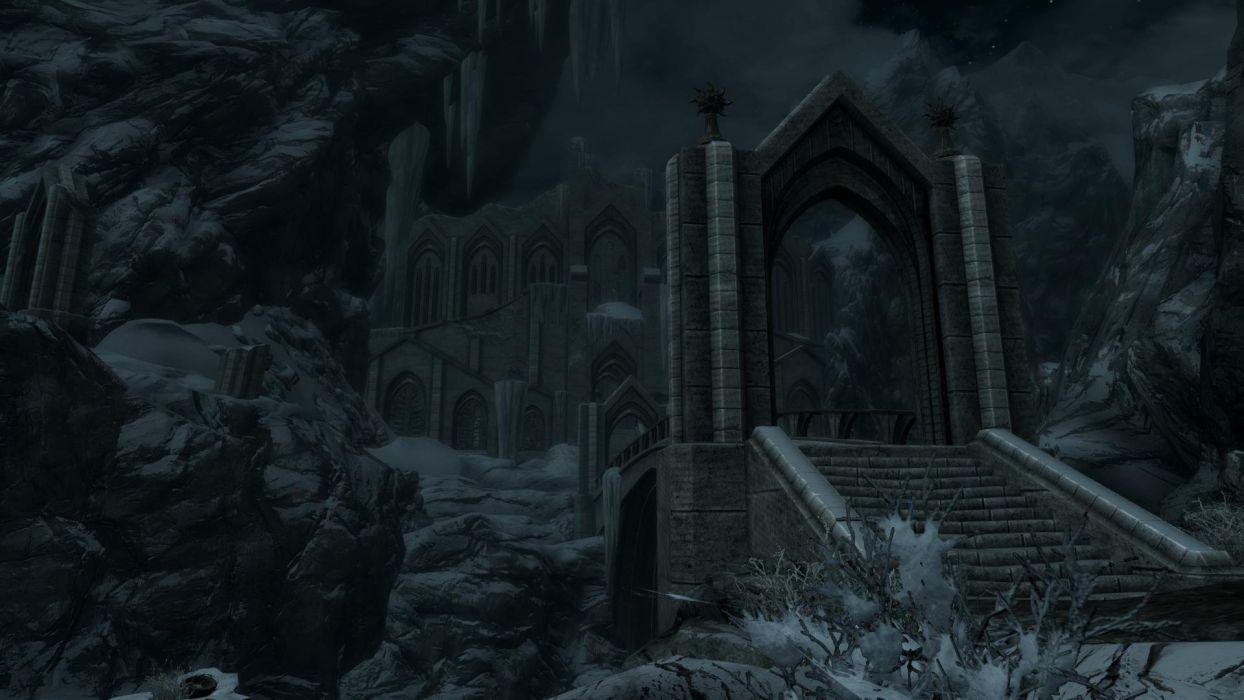 1244x700 The Elder Scrolls Skyrim Dawnguard Chantry Of Auri El Wallpaper