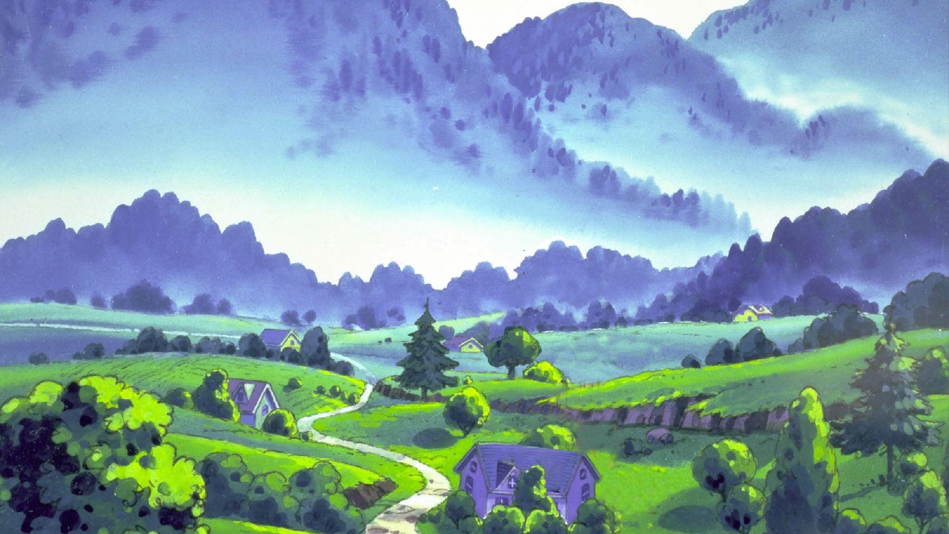 pokemon scenery