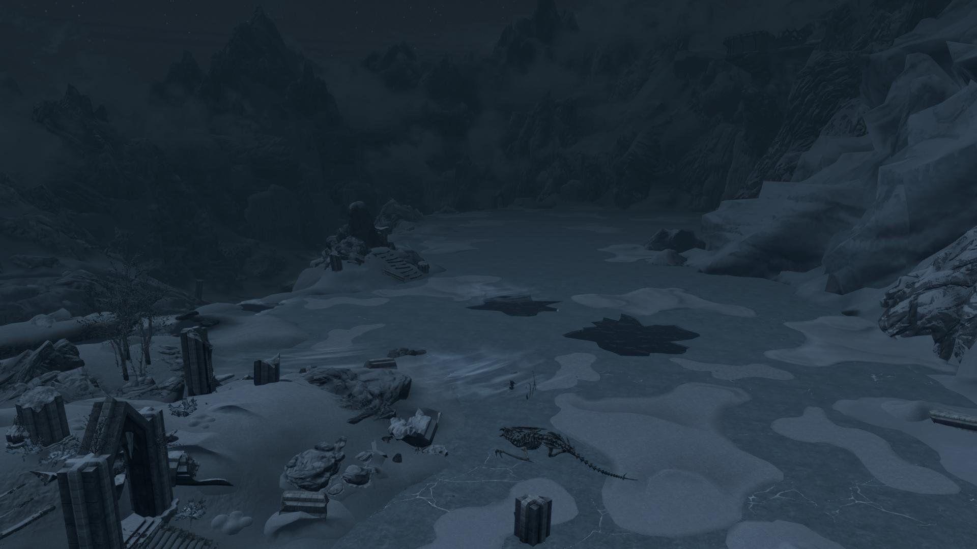 1920x1080 the, Elder, Scrolls, Skyrim, Dawnguard, Dragon, Skeleton, Frozen