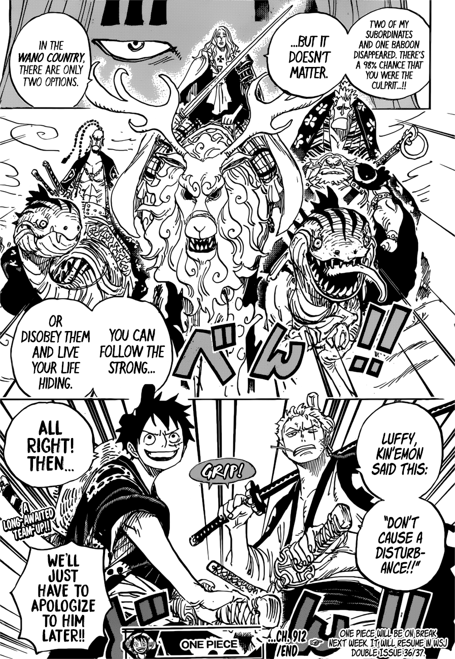 897x1300 Current Luffy and Zorojuro vs Basil Hawkins and X Draxe