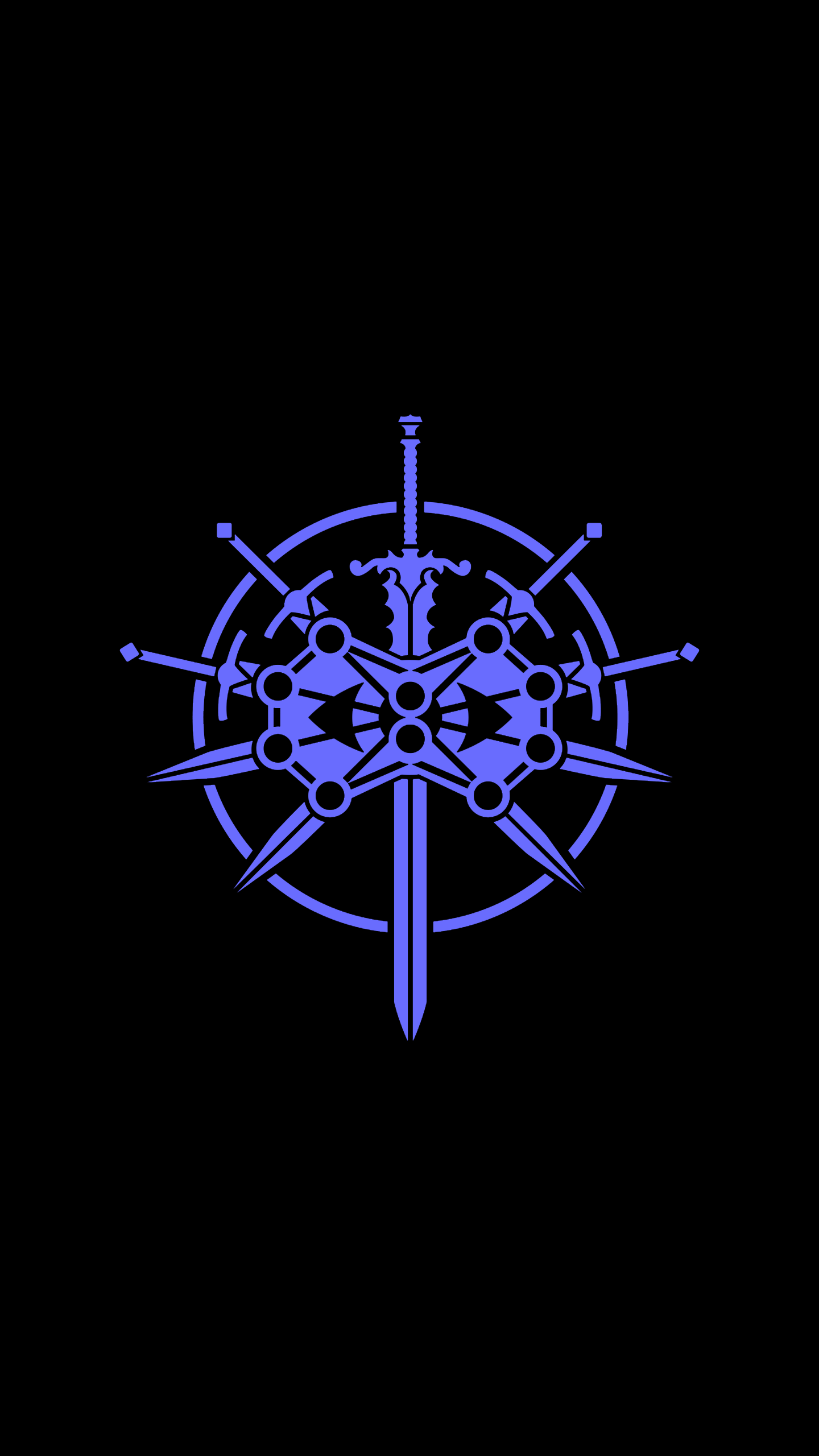 1440x2560 Knights Radiant Symbol AMOLED Wallpaper