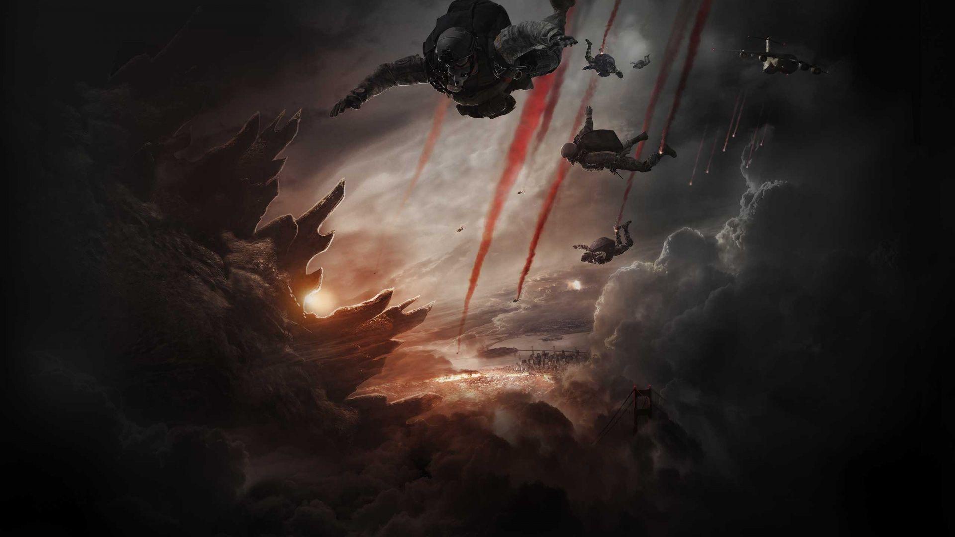 1920x1080 Godzilla 2014 Wallpaper