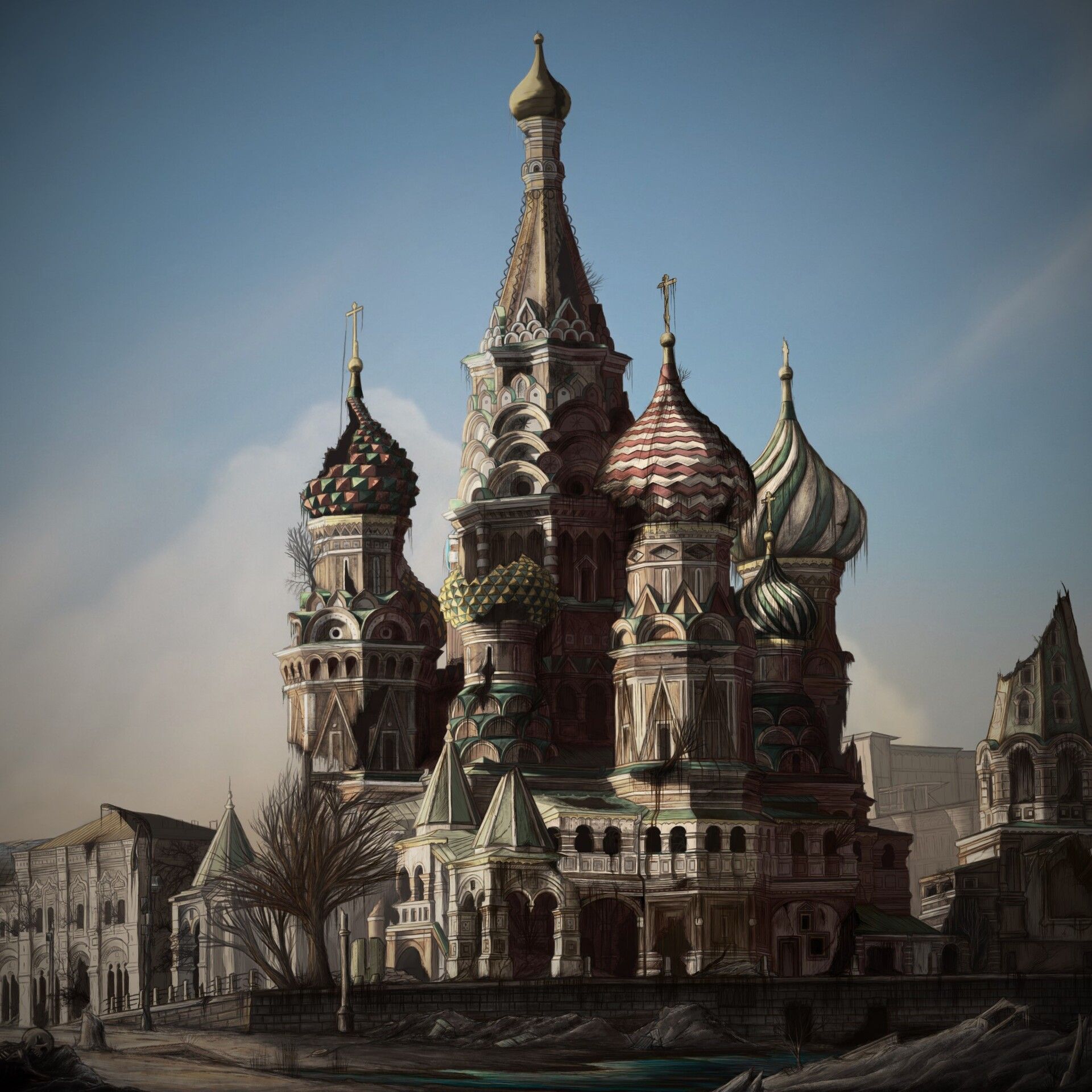 1920x1920 St. Basil's Cathedral (Concept Art)