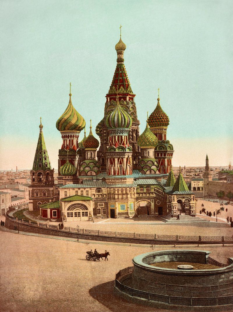 800x1073 St. Basil's Cathedral Image Wallpaper
