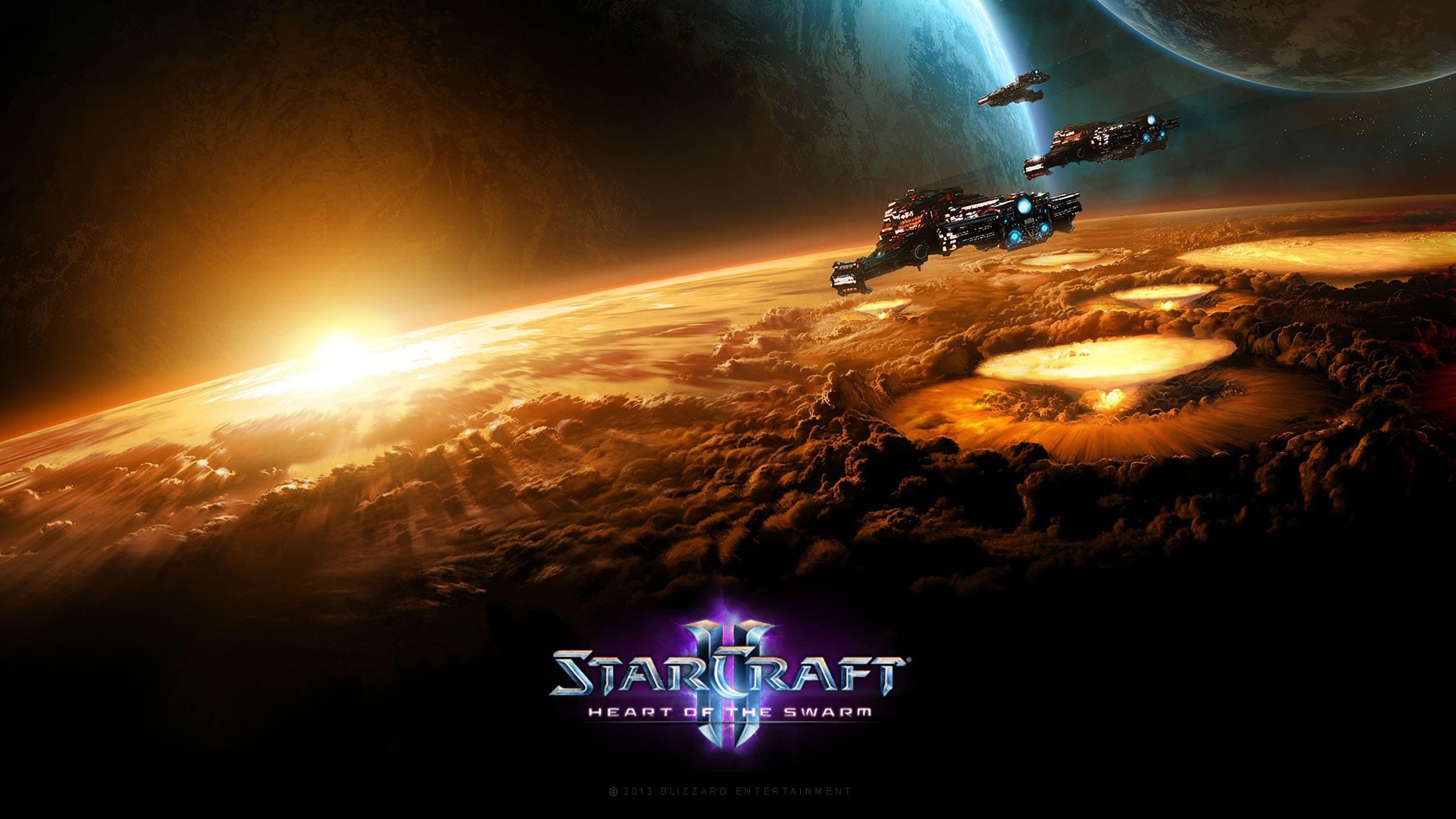 2560x1440 Beautiful Starcraft II Wallpaper