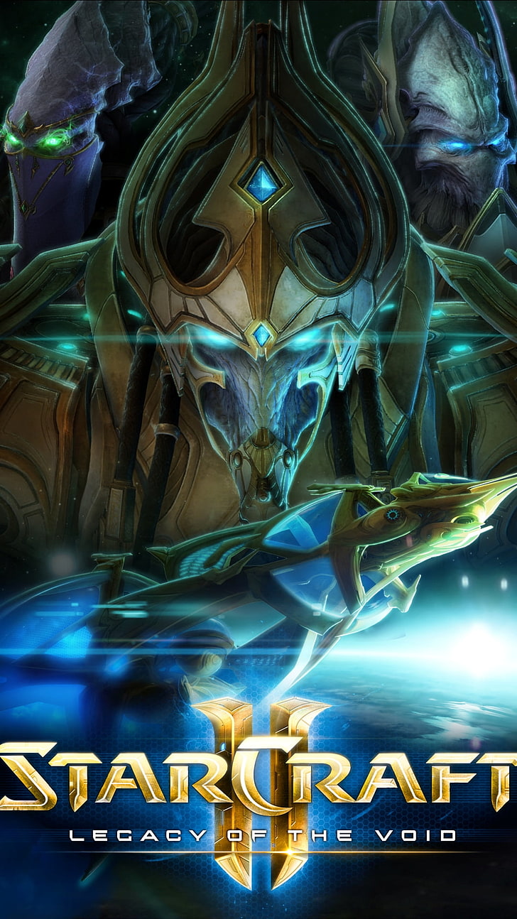 728x1294 HD wallpaper: Starcraft 2: Legacy Of The Void Post, Blizzard Star Craft II Legacy of the Void wallpaper