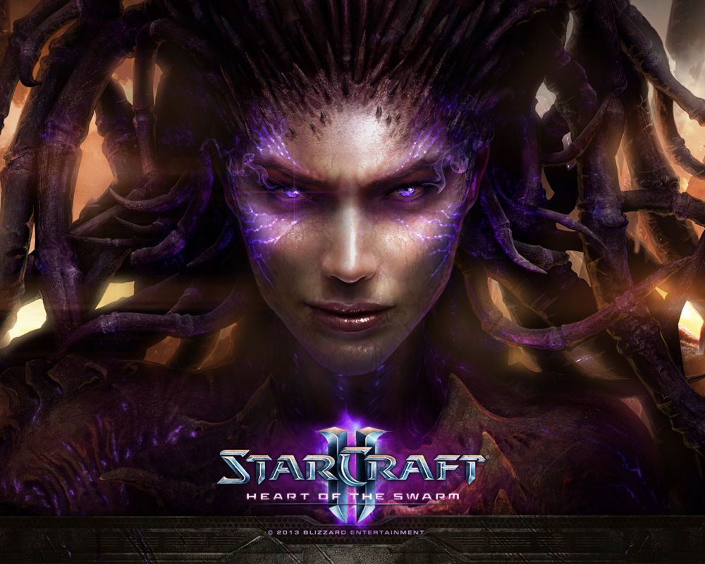 1000x800 StarCraft II: Heart of the Swarm official promotional image