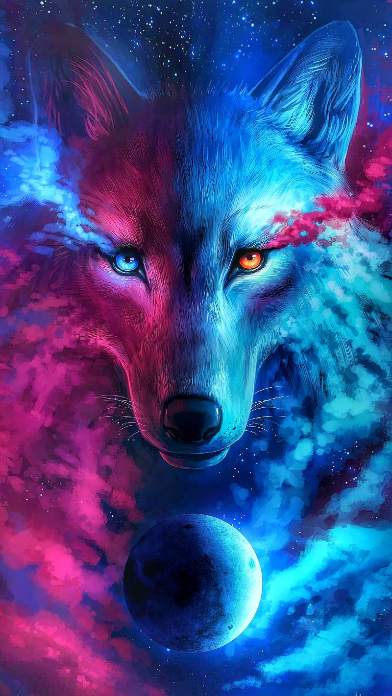 800x1422 HD lone wolf wallpaper